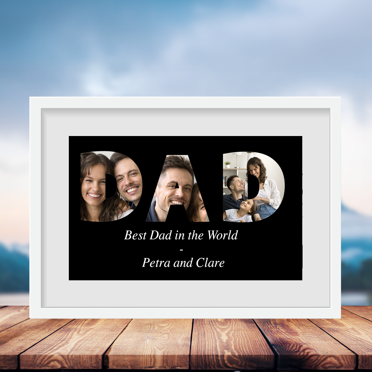 Best Dad Picture Frame