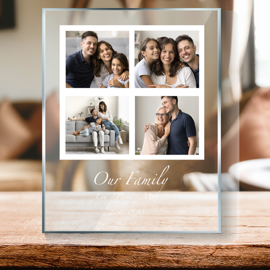 Transparent Personalized Acrylic Picture Frame